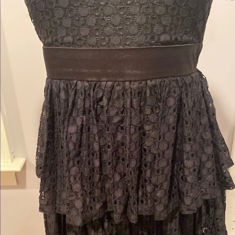 Elegant Black Lace Dress